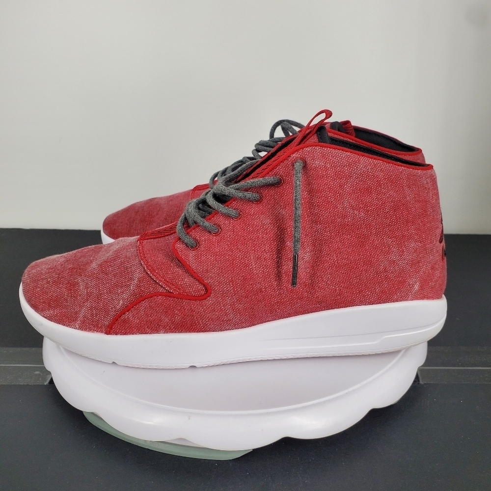 Nike Air Jordan Eclipse Chukka Gym Red Black White Men's 12.5 Shoes 881453-600